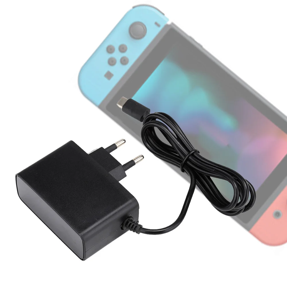Для Nintendo переключатель Мощность адаптер DC 5V/2.4A Зарядное устройство 50/60Hz (ЕС 100