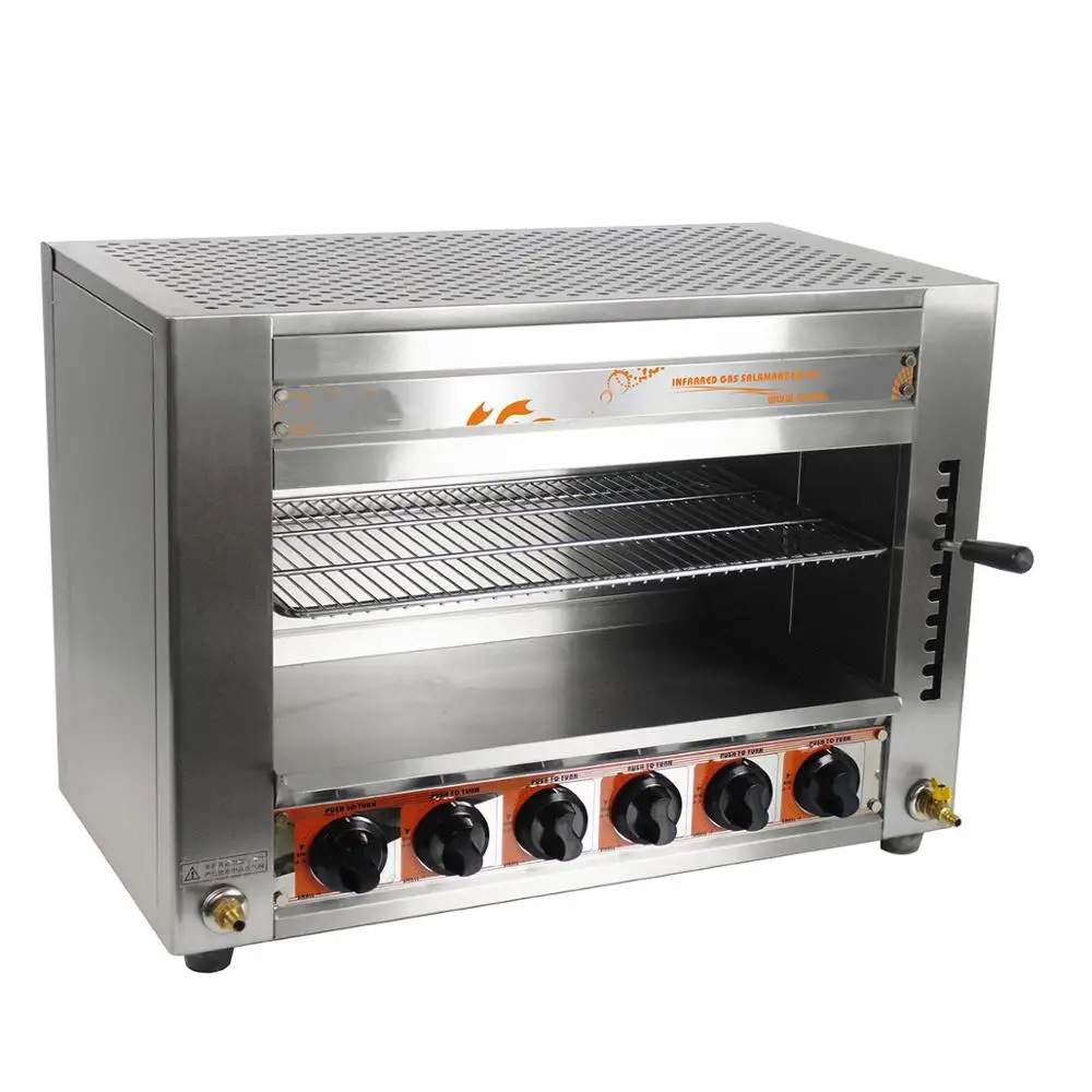 Газовая инфракрасная лучевая печь с 8 головками энергосберегающая для барбекю