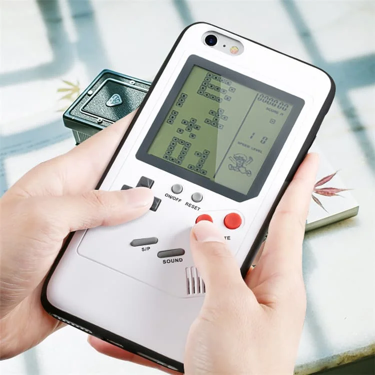 Чехлы для телефонов в стиле ретро iPhone 6 6s 7 8 Plus X XS силиконовый чехол консоли Gameboy