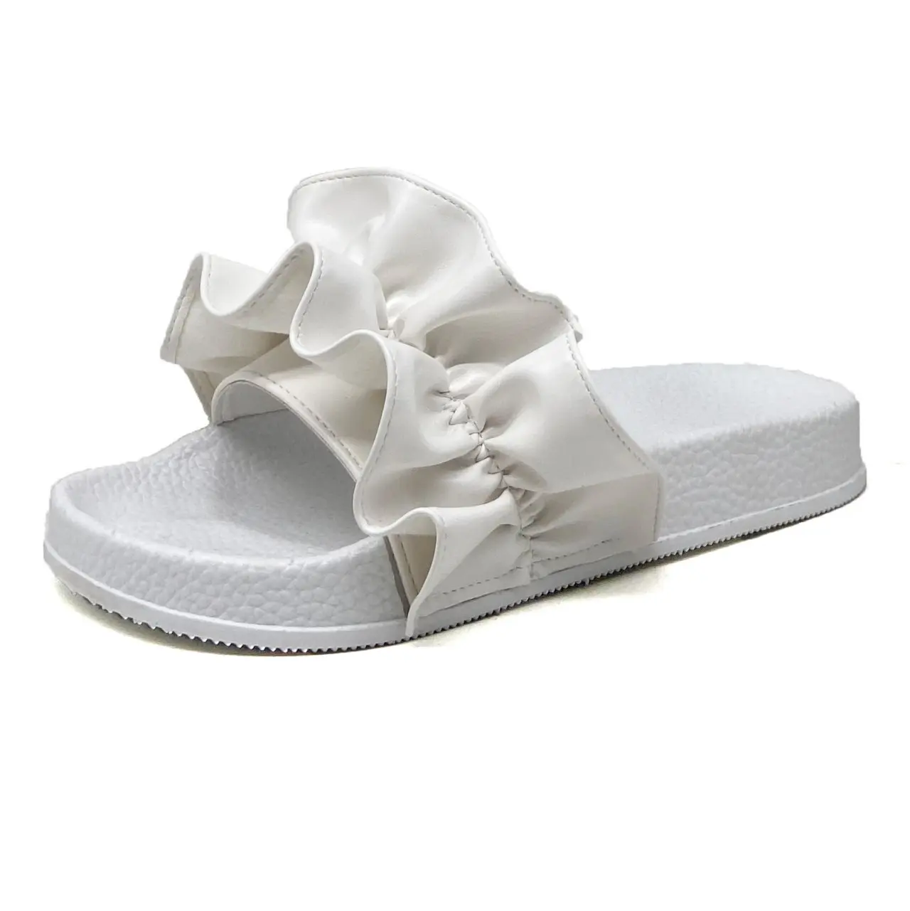 

2021 Summer Women Slippers Platform Flat Bow Tie Peep Toe Fashion Slides Beach Outdoor Ladies Shoes Zapatos De Mujer