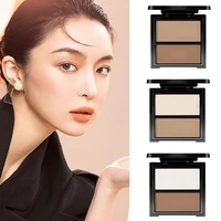 novo three dimensional sculpting two color repairing plate high gloss shadow waterproof not easy to take off natural concealer