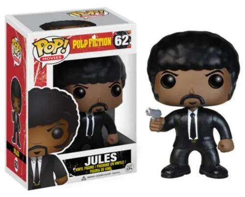 Funko Pop Movie Pulp fiction Jules Vincent Vega коллекция фигурок виниловая кукла модель игрушки