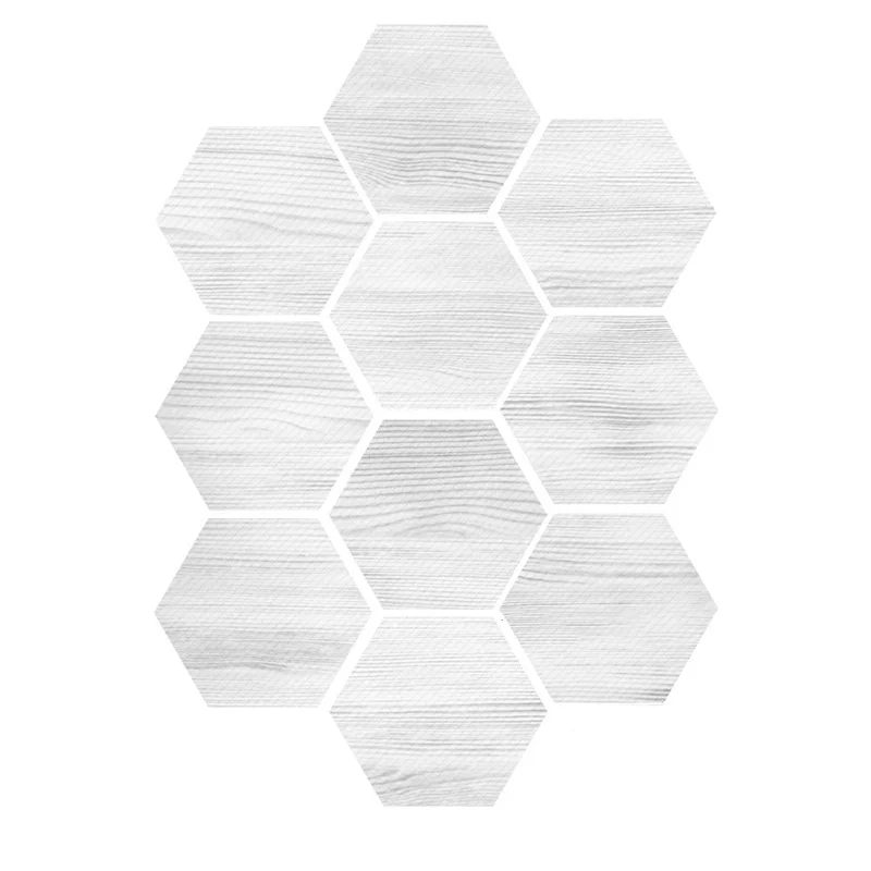 Room Tile Sticker Home Anti slip 10 Pcs/set Creative Hexagon Bathroom Convenient |