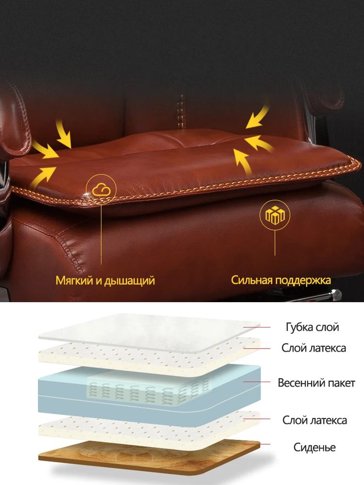 Высокое Качество Простой Моды Офис Стул Босса Эргономичный Компьютерный Игровой