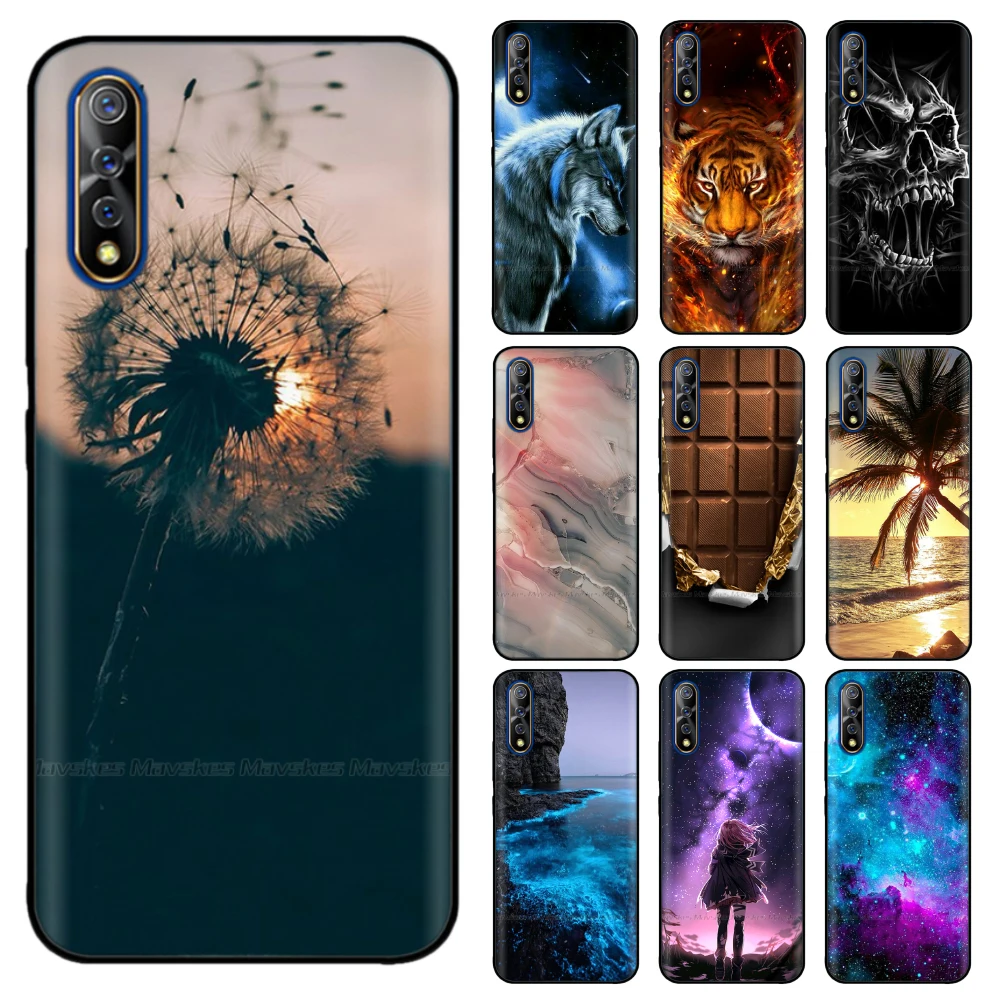 

For Vivo V17 Neo Case Silicone Soft TPU Back Phone Cover for Vivo V17Neo V 17 neo Case Fundas Coque Protective Bumper Etui