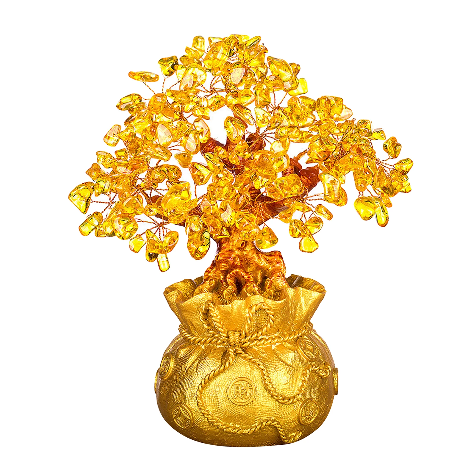 

Feng Shui Fortune Tree Money Tree Wealth Home Shop Decor Housewarming Gifts