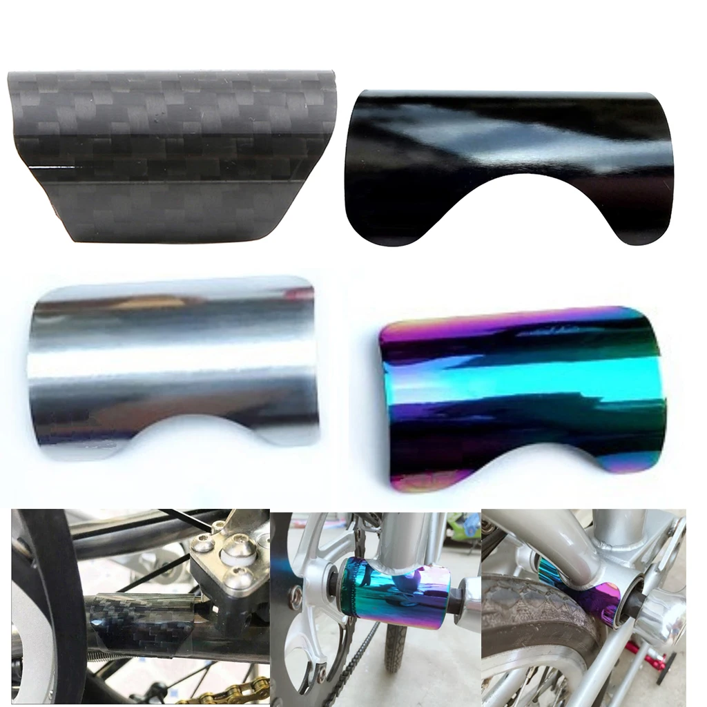 

Folding Bike Rear Fork Protector Frame Guard BB Protective Patch Cover
