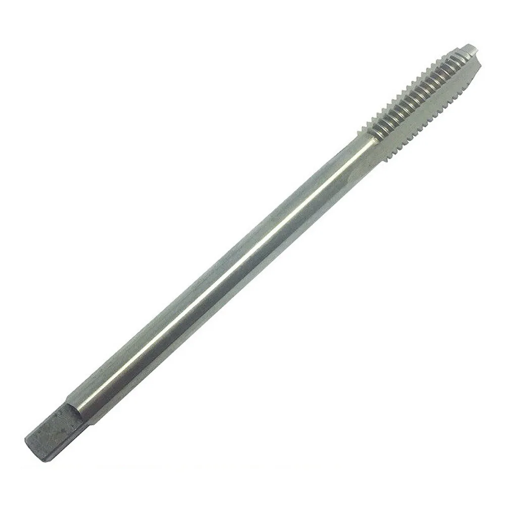 

Metric Right Hand Thread Tap Extended Long Shank HSS Machine Spiral Point Screw Plug Tap M10 X 1.25 X 130mm