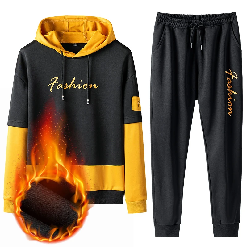 

2020 Sportswear Men Sets Training Suit 2 Piece Jacket+Pant Men's Wear Casual Tracksuit Women Sweat Suit Jogger Set Men Clothes