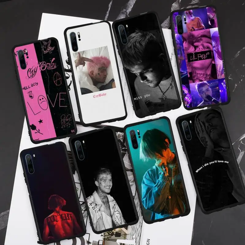 

HIP HOP RAPPER Lil Peep Phone Case For Huawei honor Mate P 9 10 20 30 40 Pro 10i 7 8 a x Lite nova 5t Funda Cover Shell