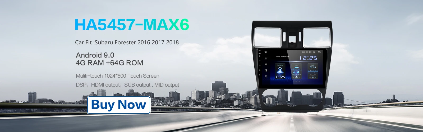 Dasaita " ips автомобиля Multimidia Android 9,0 для Subaru Forester WRX 2008 2009 2010 2011 2012 радио gps навигации TDA7850 MAX6 MP3