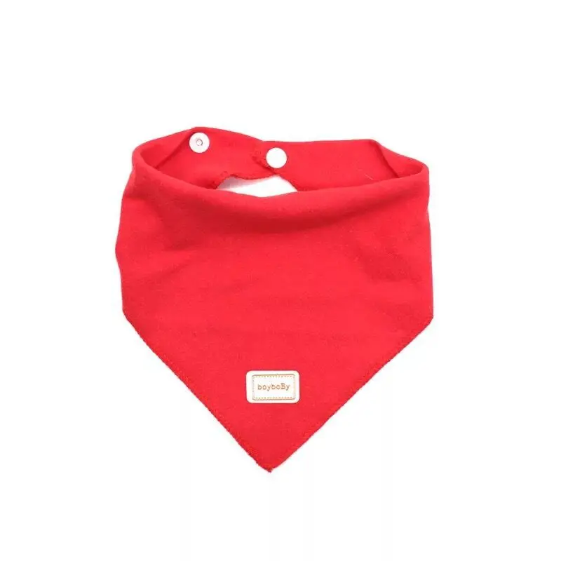 baby Bibs Милая детская шапка с нагрудником, яркие однотонные детские шапочки для мальчиков и девочек, хлопковые шапочки для новорожденных, нагрудники, шапочки для младенцев, малышей - Цвет: baby Bibs