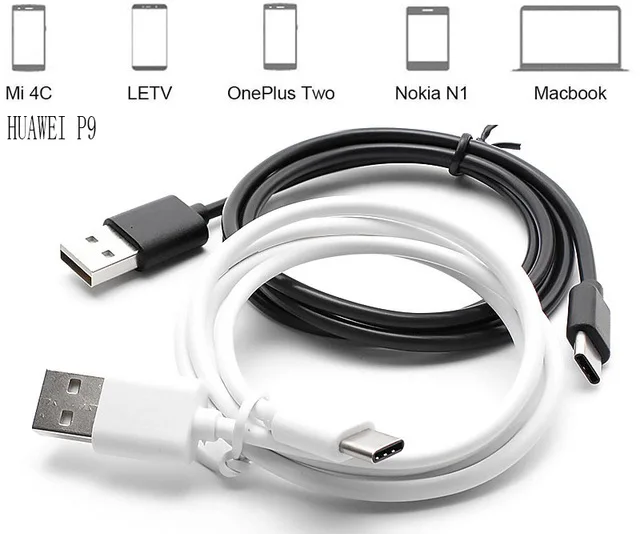 1 м 3 фута USB Type-C кабель Type C для синхронизации данных и зарядки Samsung Macbook Xiaomi 4c Onplus2