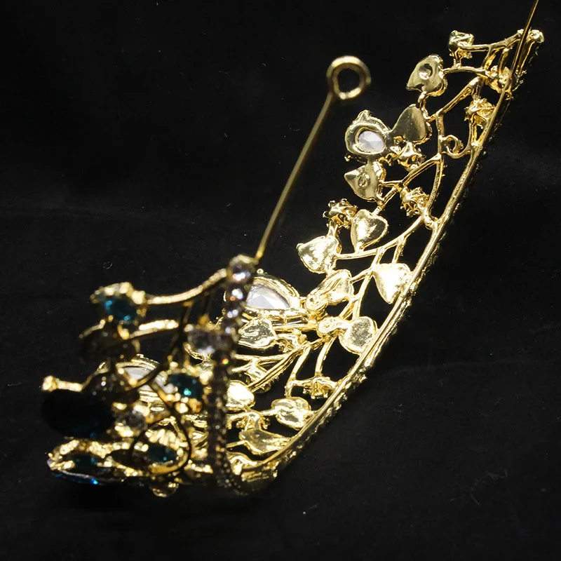 

New trendy bridal crown jewelry baroque rhinestone crown European and American hot style Wedding Hair Accessories