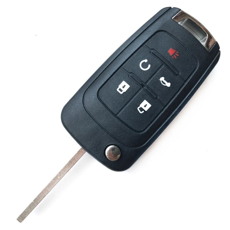 Чехол для автомобильного ключа с 2/3/4/5 кнопками Chevrolet Cruze 2014 2011 2012 2010 Impala Camaro Aveo Epica