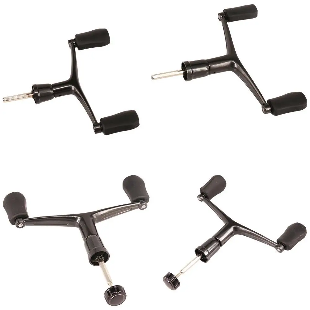 HiMISS Рыболовная катушка с двойной ручкой металлический рокер спиннинговое колесо