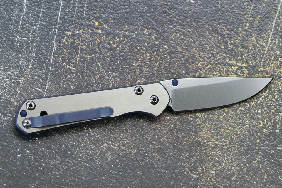 TIGEND small sebenza 21 Универсальный складной нож D2 лезвие титановый узор Ручка Кемпинг Охота Карманный фрукты Ножи EDC инструменты