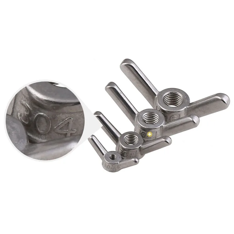 

Wing Nut 304 A2 Stainless Steel Wing Nut Fastener M6 M8 M10 M14 M16 M18 M20 M24