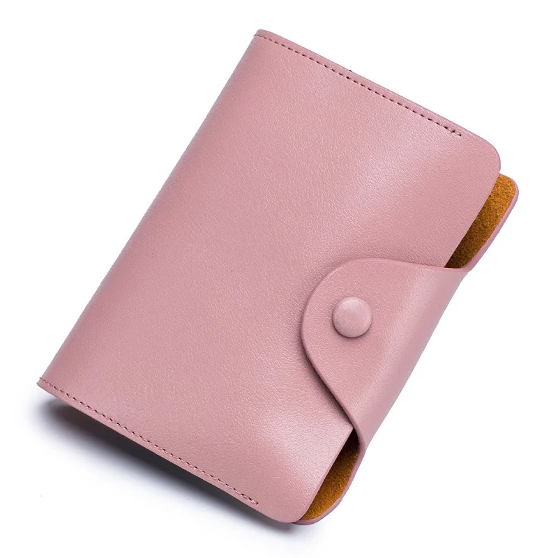 

Women Wallet Fashion Leather Purse Men Multi-Slots Credit Card Holder Small Coin Purse Short Money Bag Simple Passport Clip