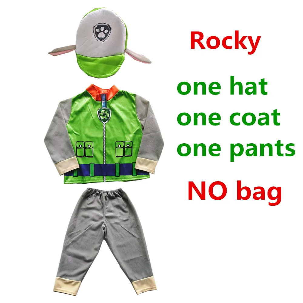 Christmas New Year Costume Kids Boys Girls Birthday Marshall Rubble Chase Skye Cosplay Costumes Zuma Rocky Dress |
