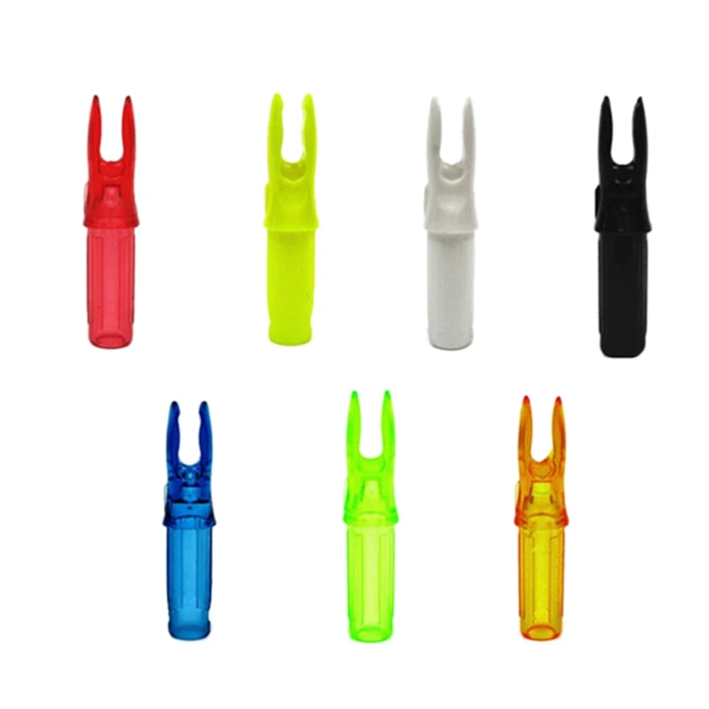 

100 шт., пластиковые внутренние детали для стрельбы из лука, 6,2 мм