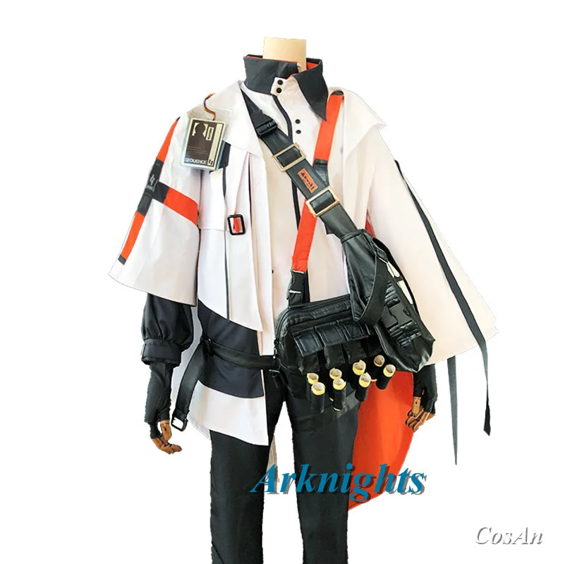 

Hot Game Arknights Executor Cosplay Costume The High Quality Fashion Battle Uniform Male Halloween Party Role Play Clothing