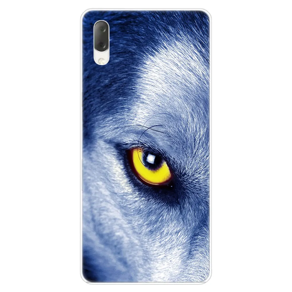 009 Животных "Волк" модная жесткий чехол для Sony Xperia L1 L2 L3 X XA XA1 XA2 XA3 ультра 10 плюс E5 XZ XZ1 XZ2 компактный XZ3 XZ5 2 20 крышка - Цвет: 009