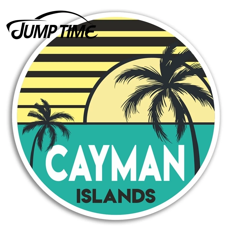 

Время скачка для Каймановых островов виниловая наклейка s Наклейка «Путешествие» наклейка для ноутбука багажная наклейка для автомобиля с...