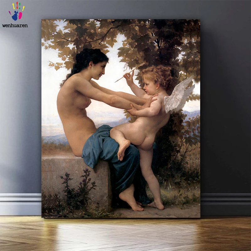 DIY картинки для раскраски по номерам с цветами ангелами и добрыми человечками