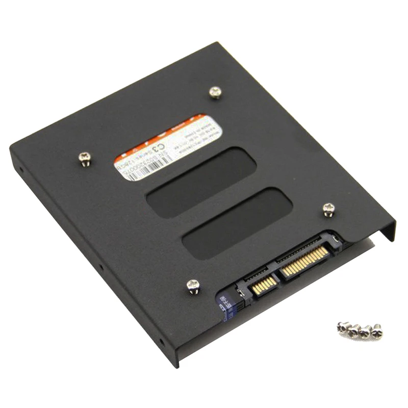 Полезный металлический монтажный адаптер 2 5 дюйма с SSD HDD на 3 док станция 8 винтами