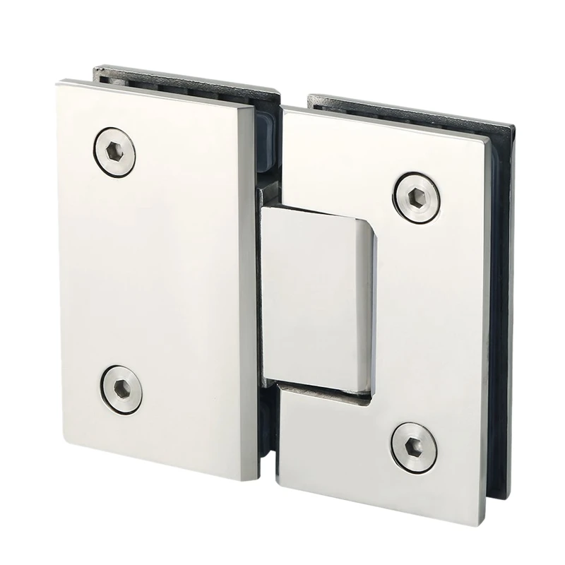 

Hot Heavy Duty 180 Degree Glass Door Cabinet Showcase Cabinet Clip Glass Shower Door Hinge Replacement Parts Stainless Steel Pol