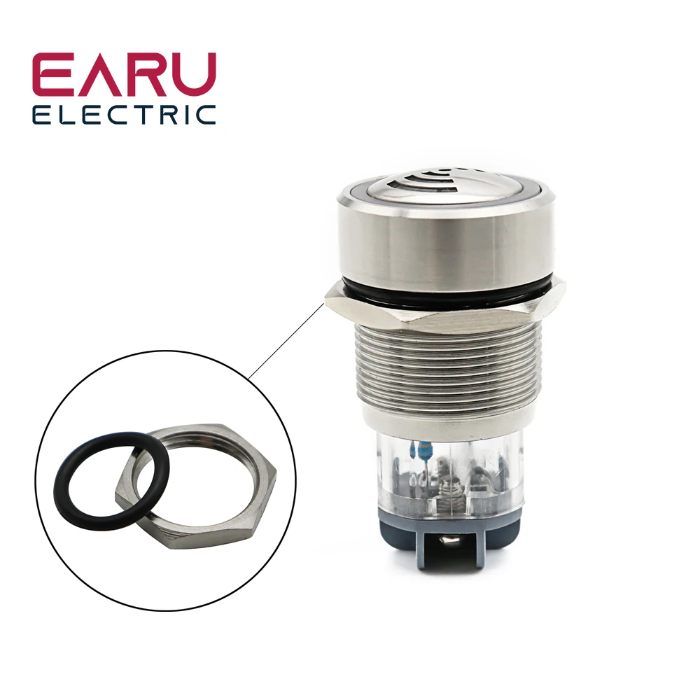 Ультракороткая светодиодсветодиодный лампа-вспышка IP67 22 мм | Обустройство дома