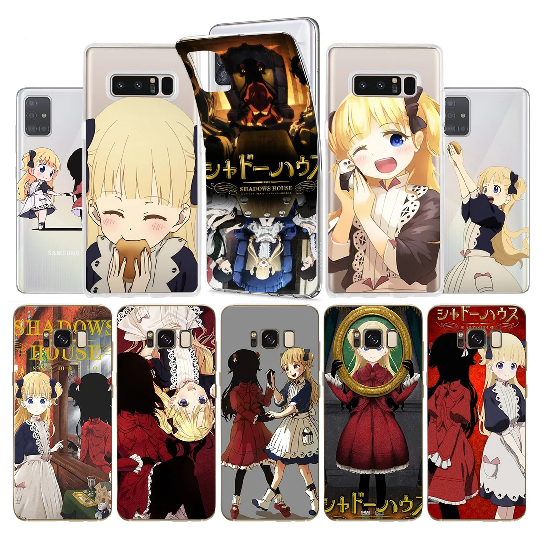 Чехол-накладка для Samsung Galaxy A21S, A32, A41, A52, A72, A71, A70, 4G/5G, S10, S20, S21 Plus Ultra, аниме, мягкий