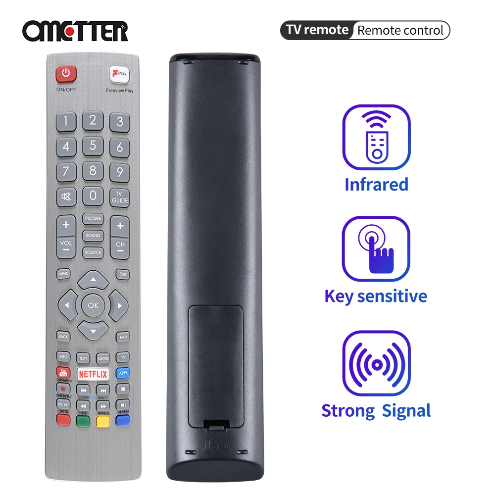 

New Remote Control SHWRMC0121 with Netflix Youtube For Sharp Full HD Smart LED TV LC32HG5342KF LC40CFG3021KF