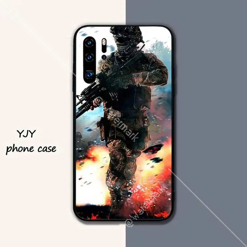 

Camo military Army Silicone black case coque for Huawei P9 lite 2016 2017 P 10 P20 PRO P30 P40 lite P smart 2019 cover