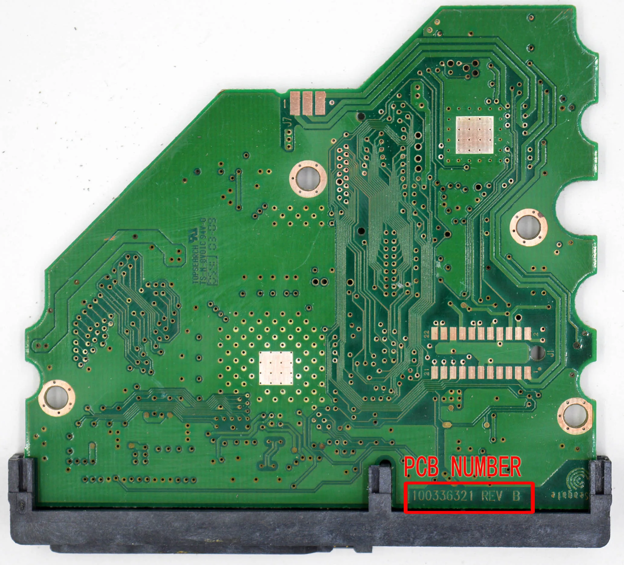 Seagate HDD PCB 100336321 REV B A 100331799 10034000для 3 5 SATA hdd восстановление данных жесткий диск