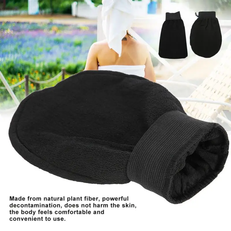 1 шт. мягкая перчатка для перчатки душа и ванной спа-массаж скребок ухода за кожей