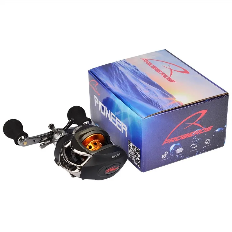 Catch.U новое дорожное рыболовное колесо 10 осевое водосборное 6 шестерней