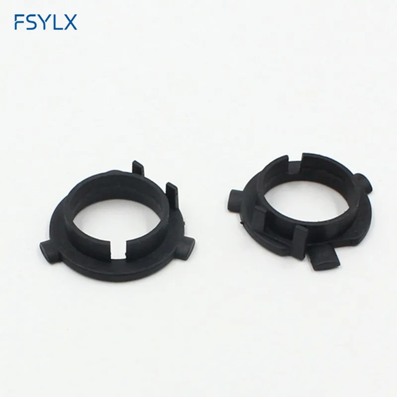 

FSYLX 2PC For KIA K3 Sportage H7 LED headlight Adapter Base Holder clip retainer for Hyundai Santa Fe Car H7 LED adapter holder