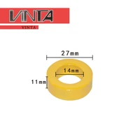 20pcs iron power cores inductor yellowwhite 27x14x11 mm coated magnetic powder ferrite ring core with the best quality