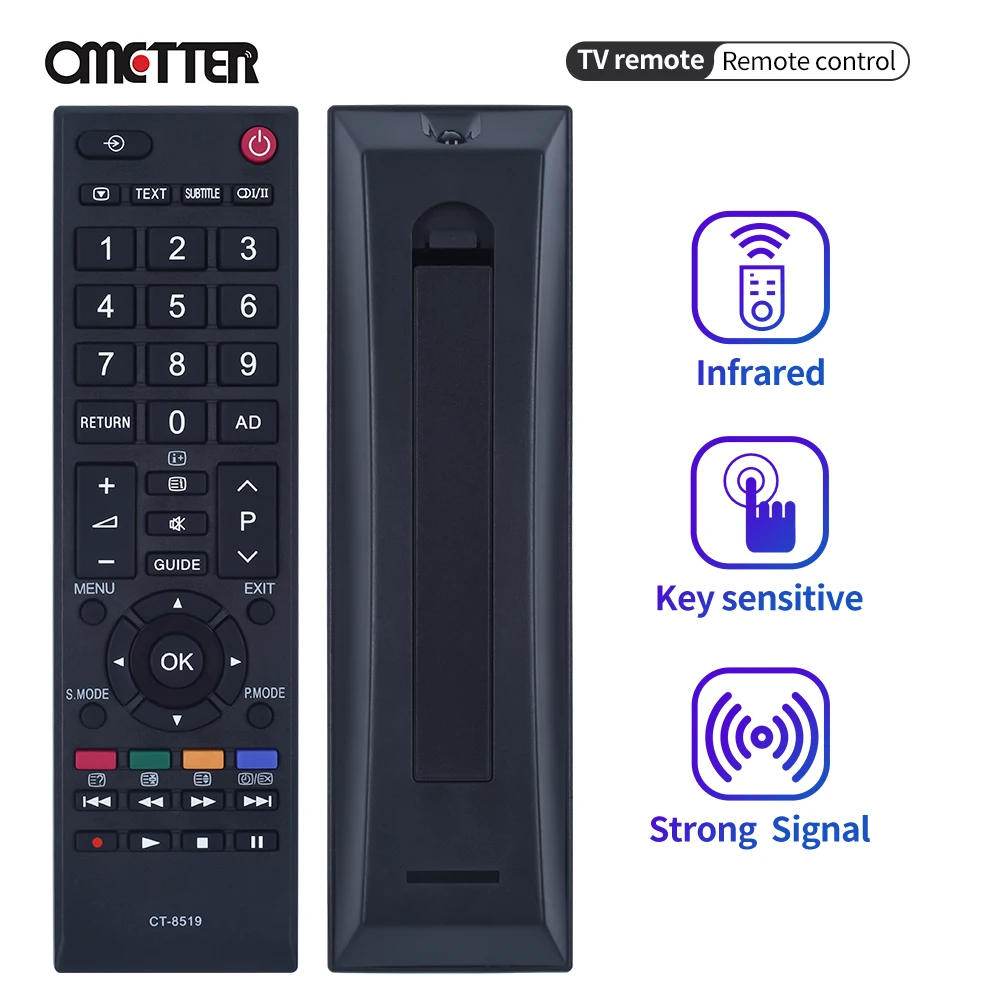 

New CT-8519 for Toshiba LCD LED TV player Remote control Fernbedienung