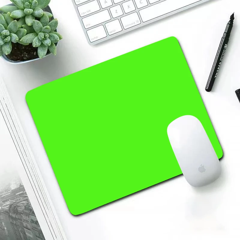 

Solid Color Small Mouse Pad Computer Table Carpet Laptop Pc Gamer Mousepad Gaming Accessories Anime Cs Desk Mat Mats Keyboard