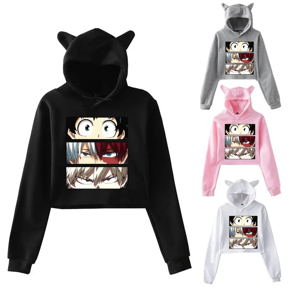 

My Hero Academia Eyes Unisex Hoodies Casual Pullover Sweats Hoodie Fashion Sweatshirts Japan Anime Sweatshirt Clothes Men