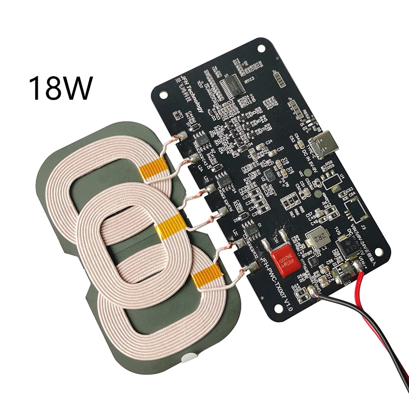 

15W/18W 12V 5V 2A Qi Wireless Charger Fast Charging Transmitter Module circuit board 5W/10W/15W + coil FOR CAR iPhone HUAWEI