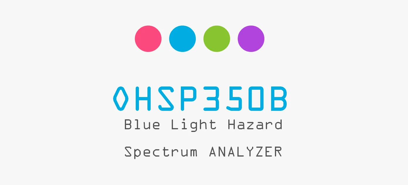 OHSP350B синий светильник анализатор спектра опасности спектрометр