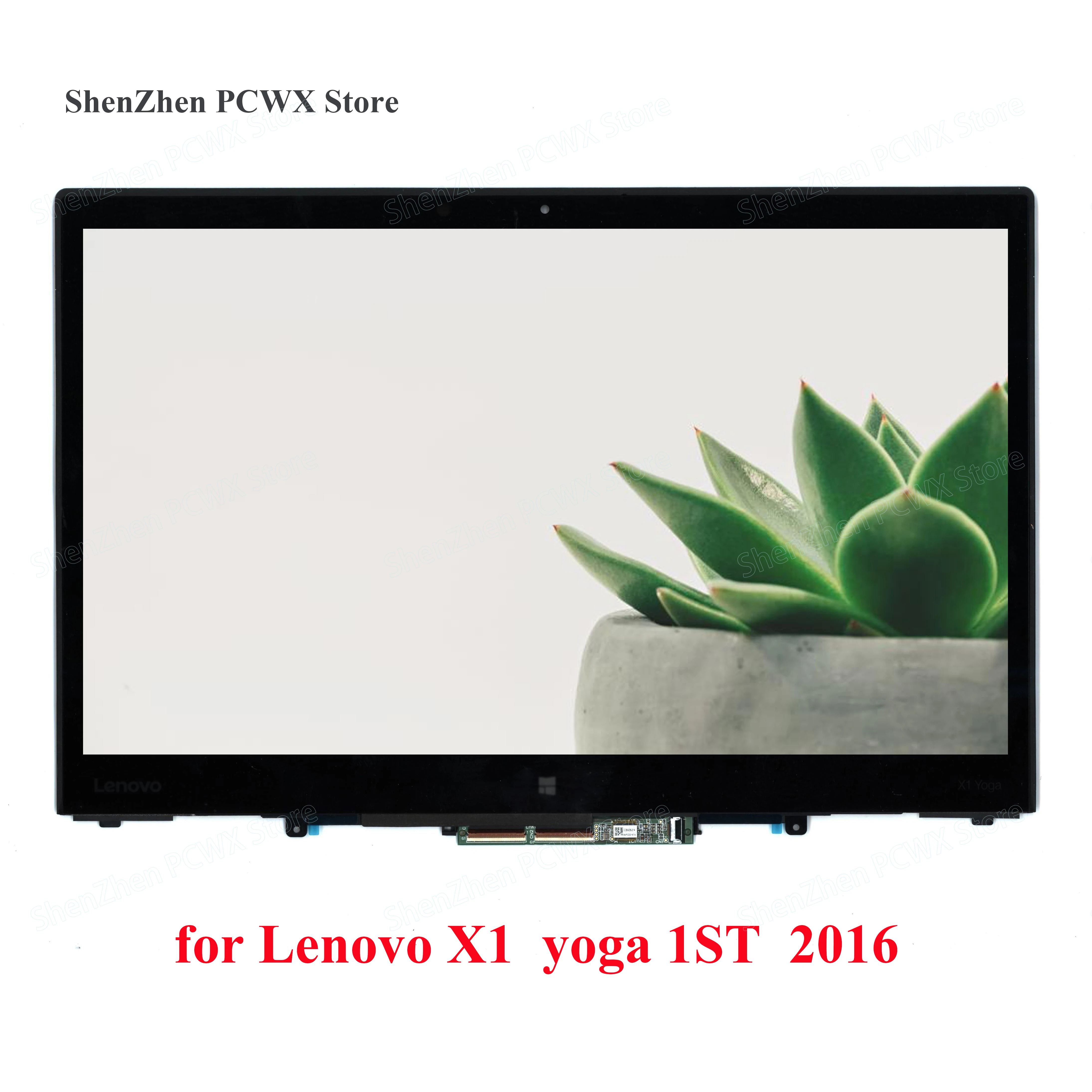 14 0 Ноутбук LCD сенсорный экран для Lenovo X1 yoga 1ST 2016 поколение сборки FRU 00UR189/01AY700 FHD