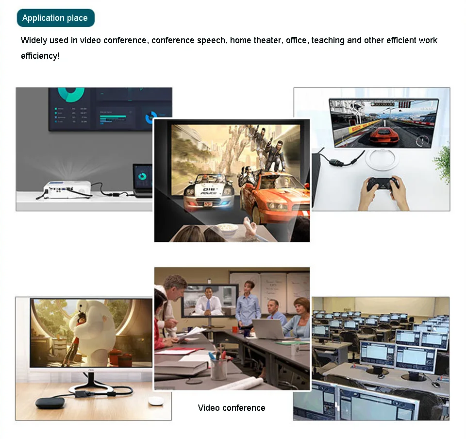 HDMI-VGA адаптер для PS4 PS3 PC latop tv box to HD tv Monitor HDMI VGA кабель цифровой аналоговый аудио преобразователь из VGA в HDMI