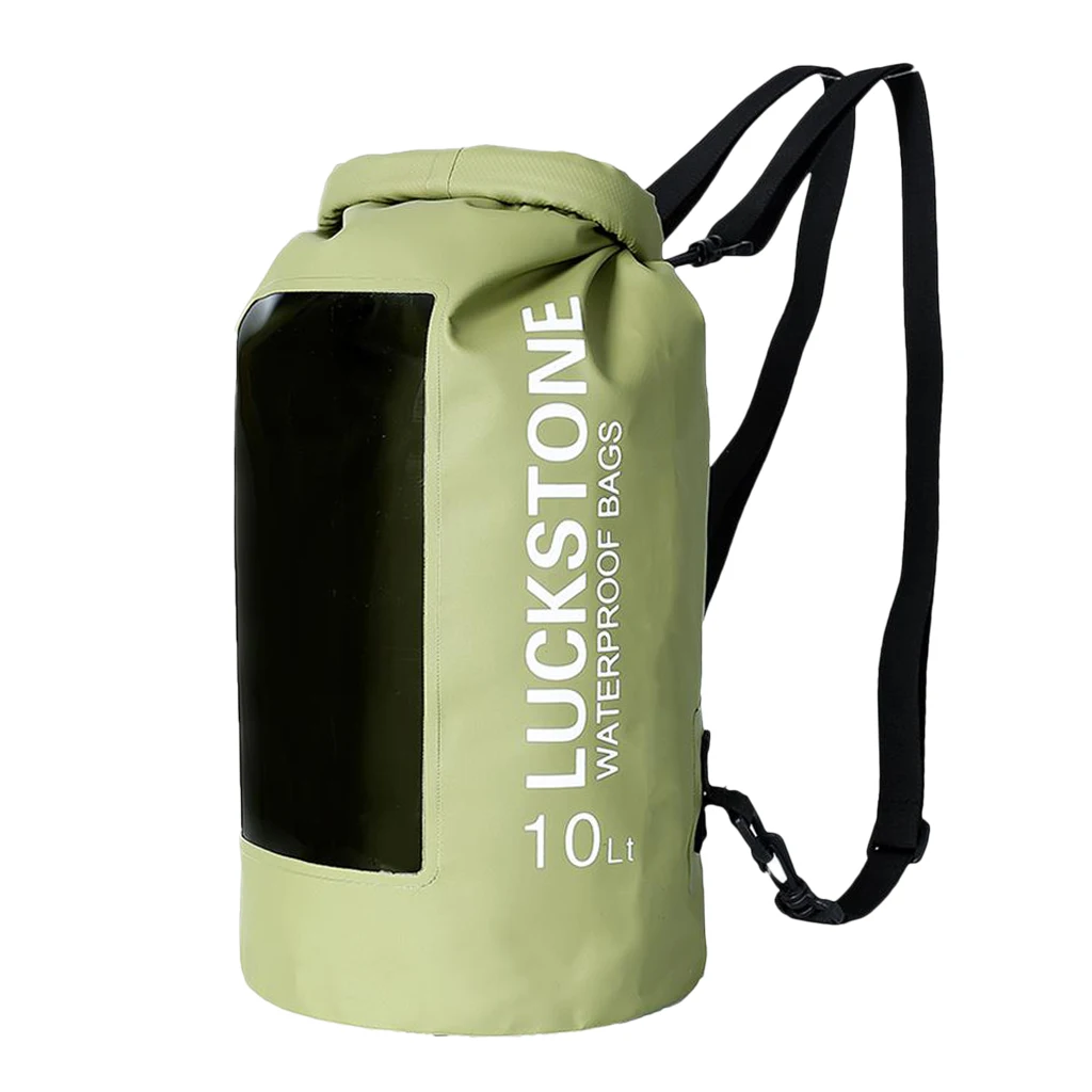 

10L Waterproof Dry Bag Outdoor Sport Hiking Swimming Rafting Sailing Kayak Canoe Waterproof Floating Dry Gear Bags