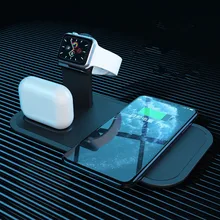 10W Wireless Charger for iphone 13 12 Fast Charging for Samsung Galaxy Charging Dock Station for Apple Watch Charger for Huawei
