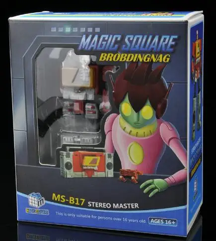 

Magic Square MS-TOYS G1, шедевр-трансформер, коллекционная экшн-фигурка робота, деформированная игрушка MS-B17